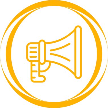 hoparlör web vektörü simgesi