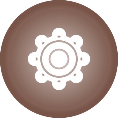 Benzersiz mandala vektör kabartma tasarımı