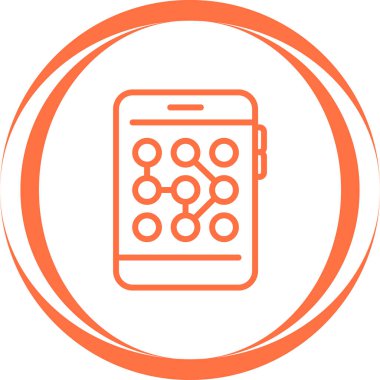 Vektör Mobil simge illüstrasyonu