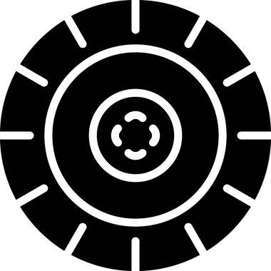 Hedef. Web simgesi basit illüstrasyon