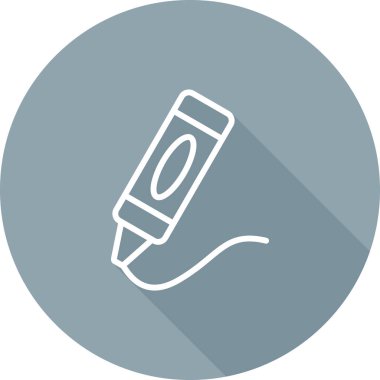 kalem simgesi vektör illüstrasyonu