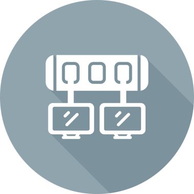 bilgisayar simgesi vektör illüstrasyonu