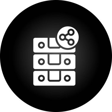 seo modern simgesinin vektör illüstrasyonu