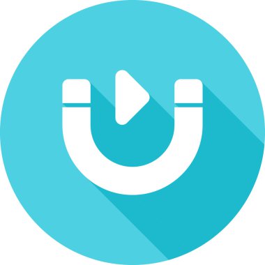 Bir b eksikliği simgesinin vektör çizimi