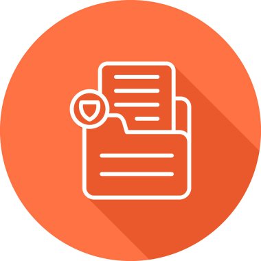 dosya vektör dairesi deseni