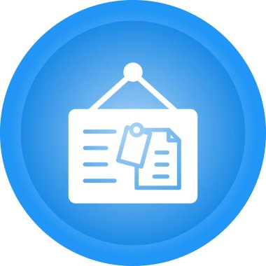 Belge simgesinin vektör illüstrasyonu