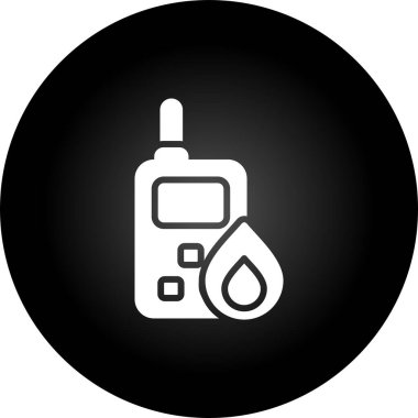 Modern b 'nin vektör illüstrasyonu simge kanından yoksun