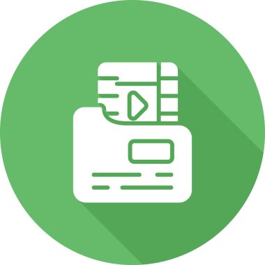 belge vektör renk çizgisi simgesi