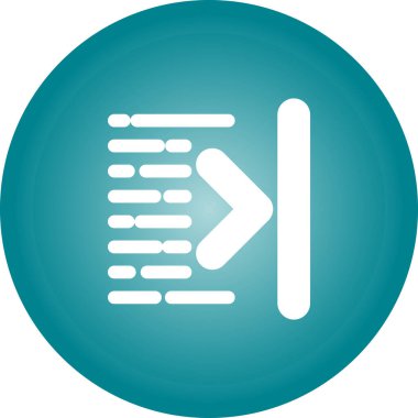 ok işareti ağ simgesi düğmesi