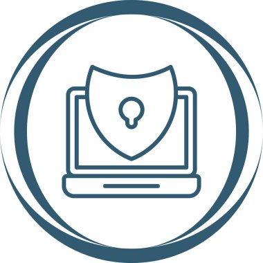 Modern simgenin vektör illüstrasyonu