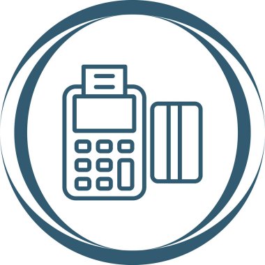 Hesap makinesi. Web simgesi basit illüstrasyon