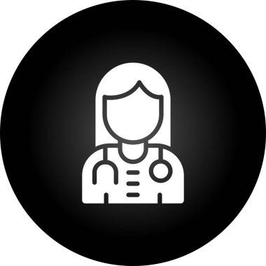 Doktor Simge vektör illüstrasyonu