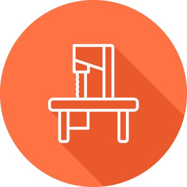 sandalye simgesi çizimi