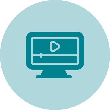 Bilgisayar web simge vektör çizim