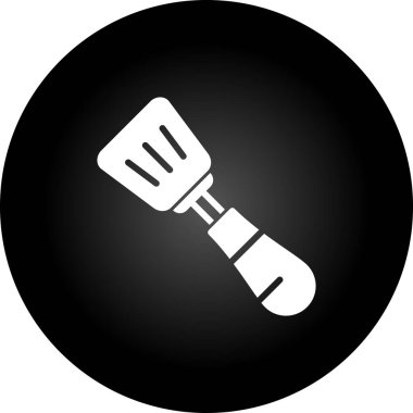 Mutfak bıçağı. Basit illüstrasyon