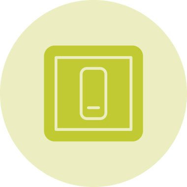 Modern b 'nin vektör illüstrasyonu eksik simgesi