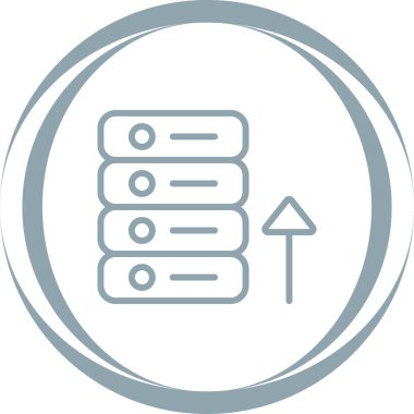 Modern simgenin vektör illüstrasyonu