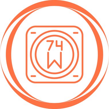 Modern b 'nin vektör illüstrasyonu eksik simgesi