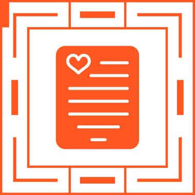 Aşk mektubu simgesi