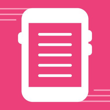 Mobil kutsal kişilerin resmi, vektör çizim