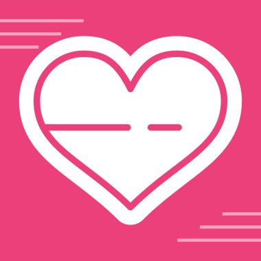 Soyut arka grupta izole edilmiş aşk simgesi