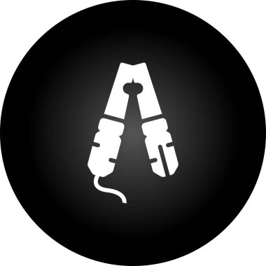 Bir dürbünün vektör simgesi