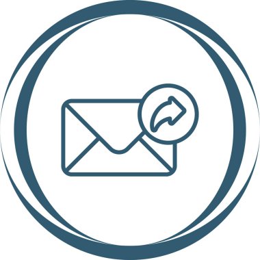 Zarf. Web simgesi basit illüstrasyon