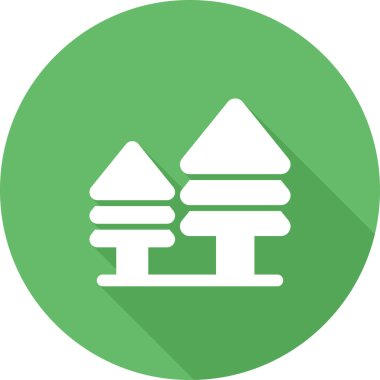 Vektör Ağacı Simgesi illüstrasyonu