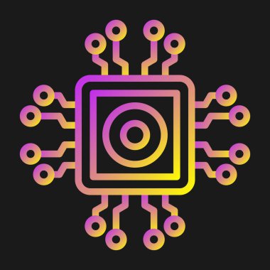 çip devre çip vektör çizimi