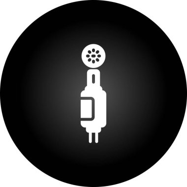 vektör elektrik çıkış simgesi