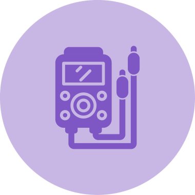 gaz tankı simgesi, vektör illüstrasyonu