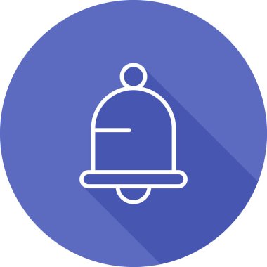 Çan vektör simgesi modern basit tasarım illüstrasyonu