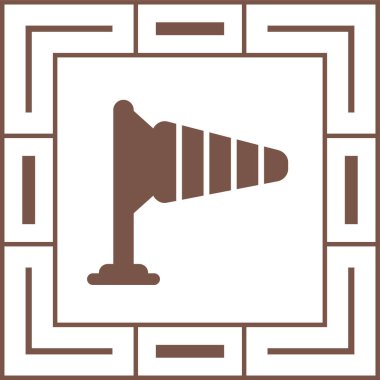 vektör sözcüsü Simgesi illüstrasyonu