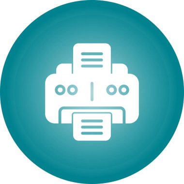 Robot simgesi. Vektör çizim