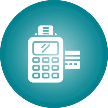 hesap makinesi simgesi, vektör illüstrasyonu