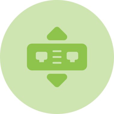 Video kamera. Web simgesi basit illüstrasyon