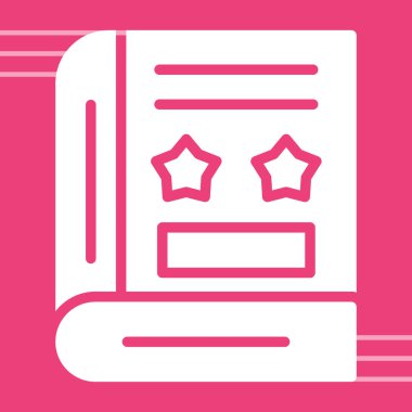 gazete simgesi vektör illüstrasyonu