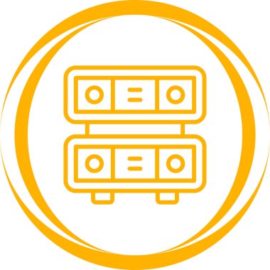 Seo modern simgesinin vektör illüstrasyonu, teknoloji kavramı