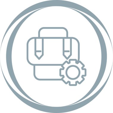 Modern oto onarımının vektör illüstrasyonu