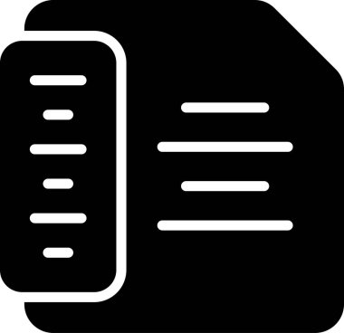 Dosya. Web simgesi basit illüstrasyon