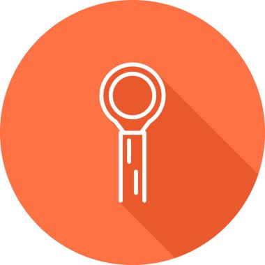 Anahtar simgesi vektör illüstrasyonu