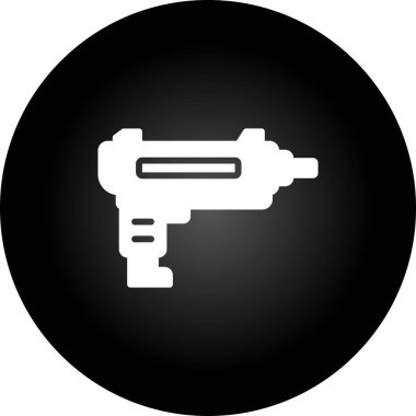 Web tasarımınız için silah silah silah ikonu illüstrasyon vektör simgesi