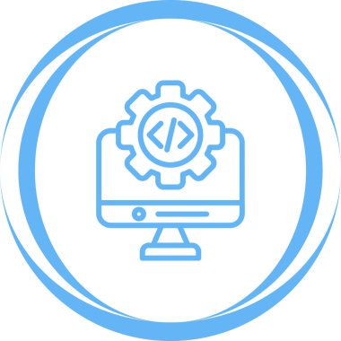 seo modern simgesinin vektör illüstrasyonu