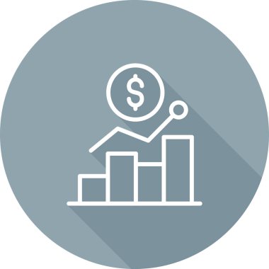 seo modern simgesinin vektör illüstrasyonu