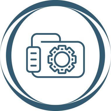 seo modern simgesinin vektör illüstrasyonu