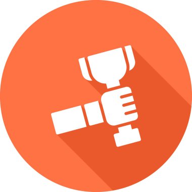 Ödül kupası kazanan simge