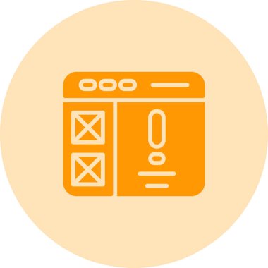 seo modern simgesinin vektör illüstrasyonu