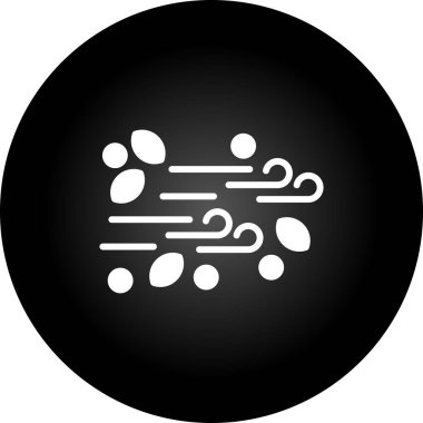 Siyah bir simgenin vektör illüstrasyonu