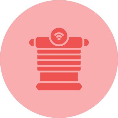 Wi-Fi simgesinin vektör illüstrasyonu