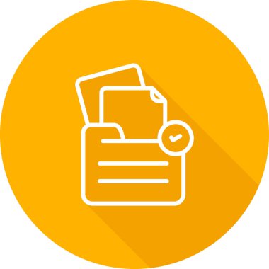 dosya dizini vektör illüstrasyonu